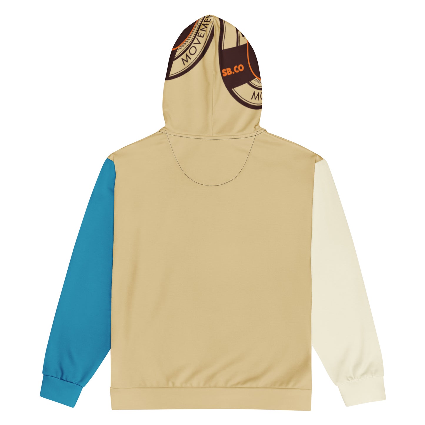 World colour hoodie